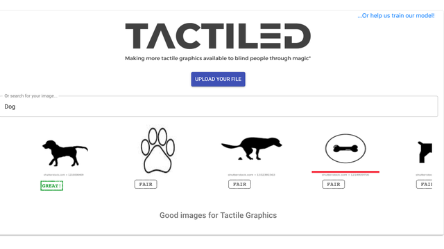 Thumbnail image for publication titled: Tactiled: Towards More and Better Tactile Graphics Using Machine Learning